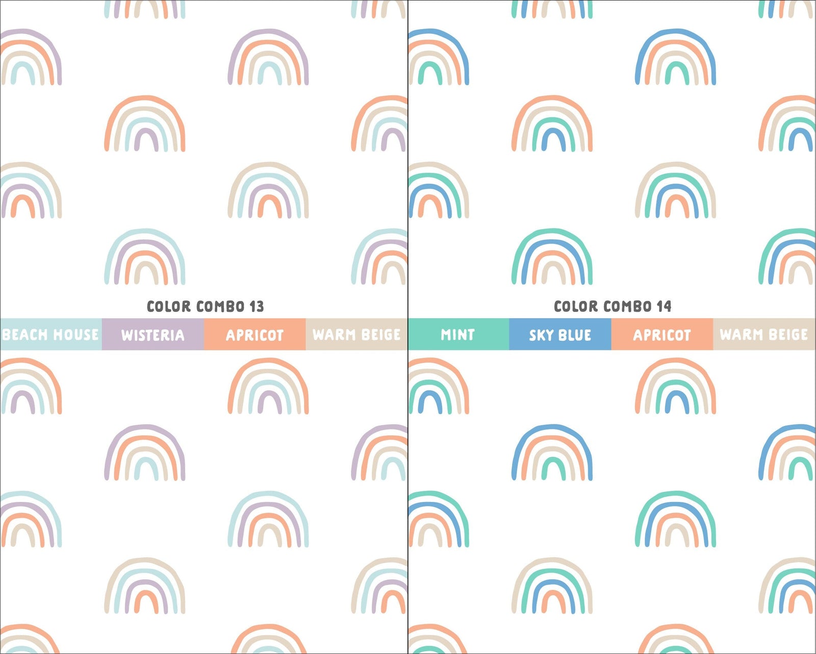 Rainbow Rhapsody Wall Decals