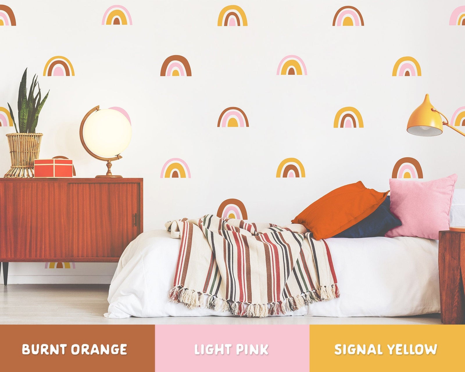 Chunky Rainbow Wall Decals