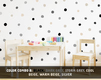 Rainbow Dots Wall Decal Set