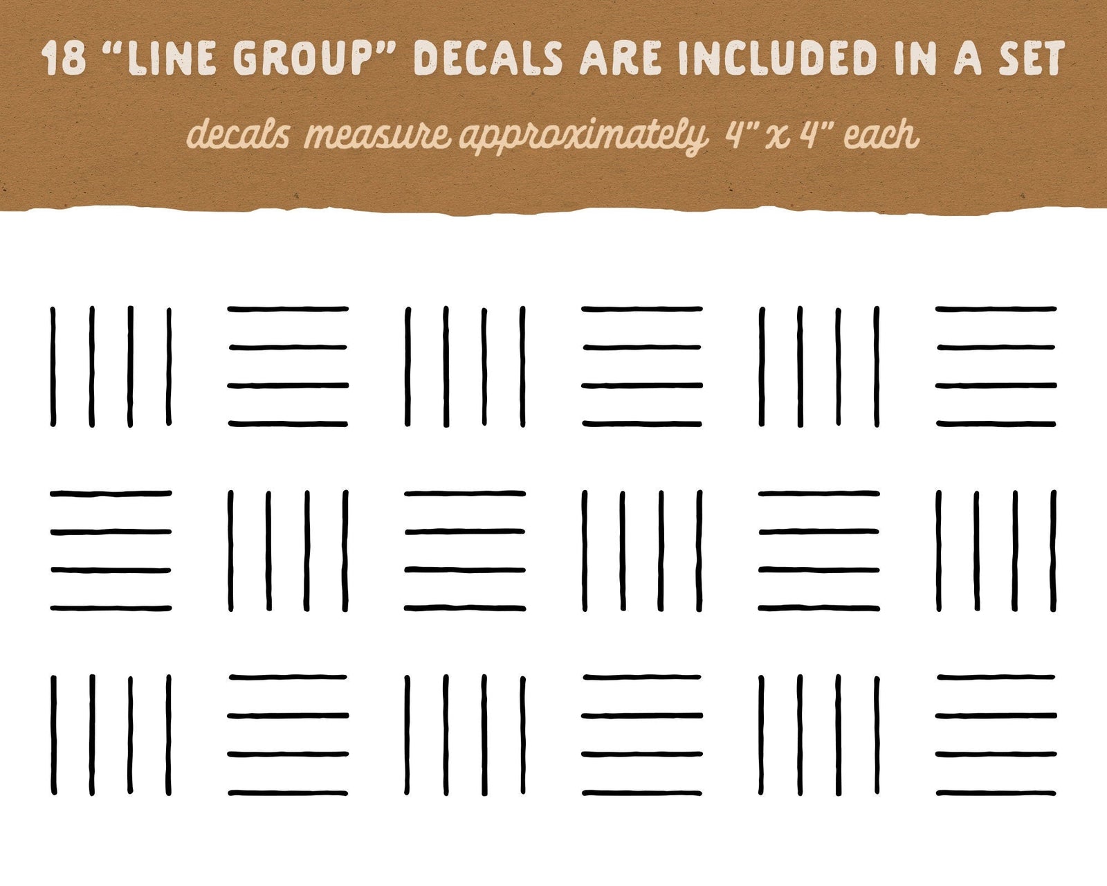 Clean Line Wall Decals