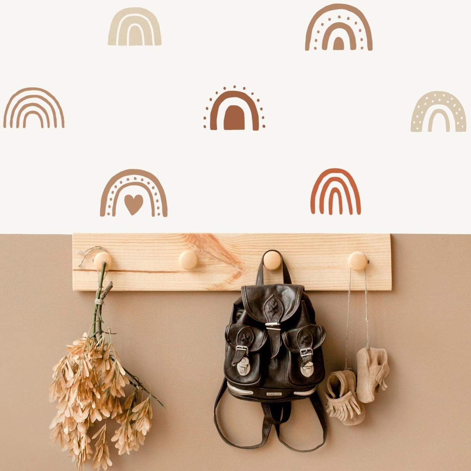 Boho Rainbow Wall Decals