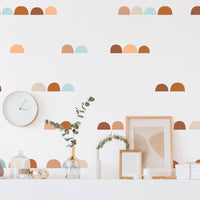 Colorful Hills Wall Decal Set