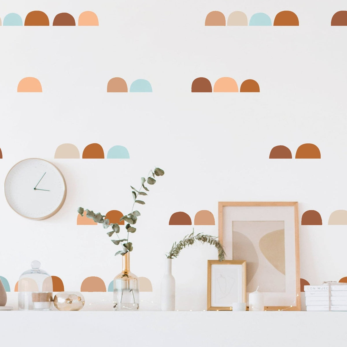 Colorful Hill Wall Decals