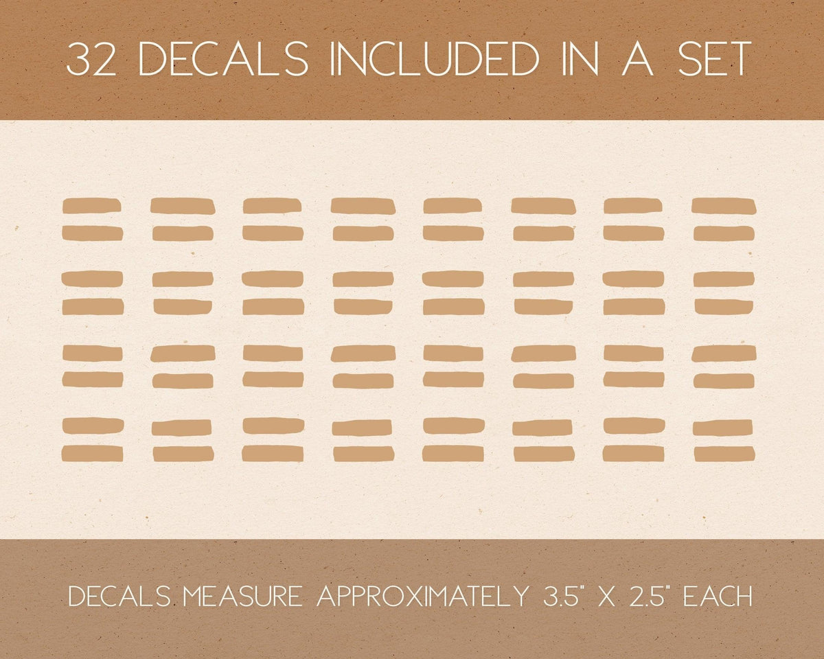 Bold Line Wall Decals