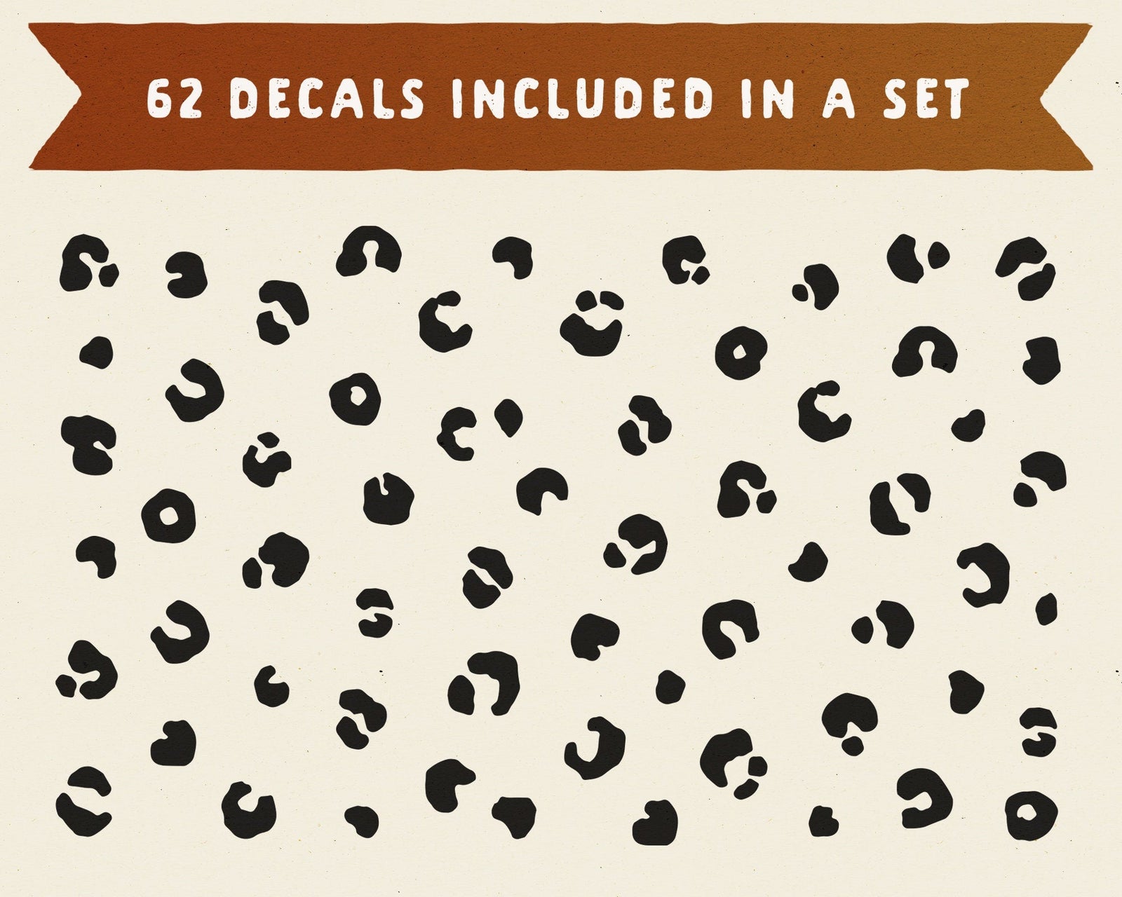 Cheetah Spot Wall Decals