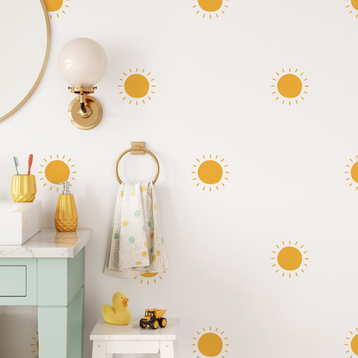 Sunny Side Up Wall Decal Set