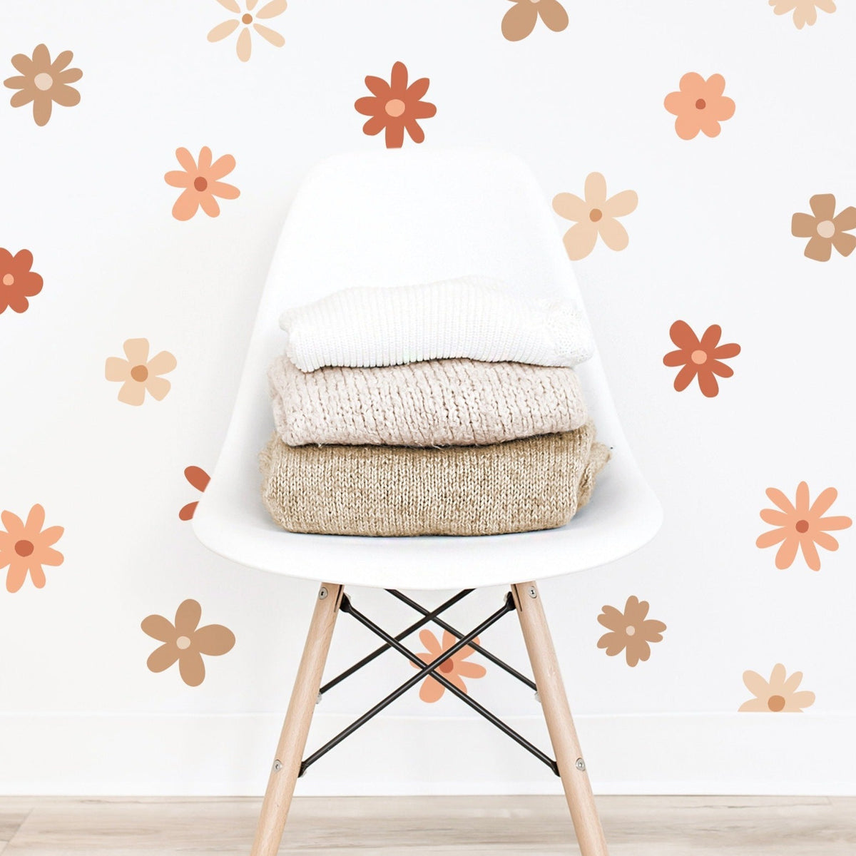 Multi-Color Flower Wall Decals