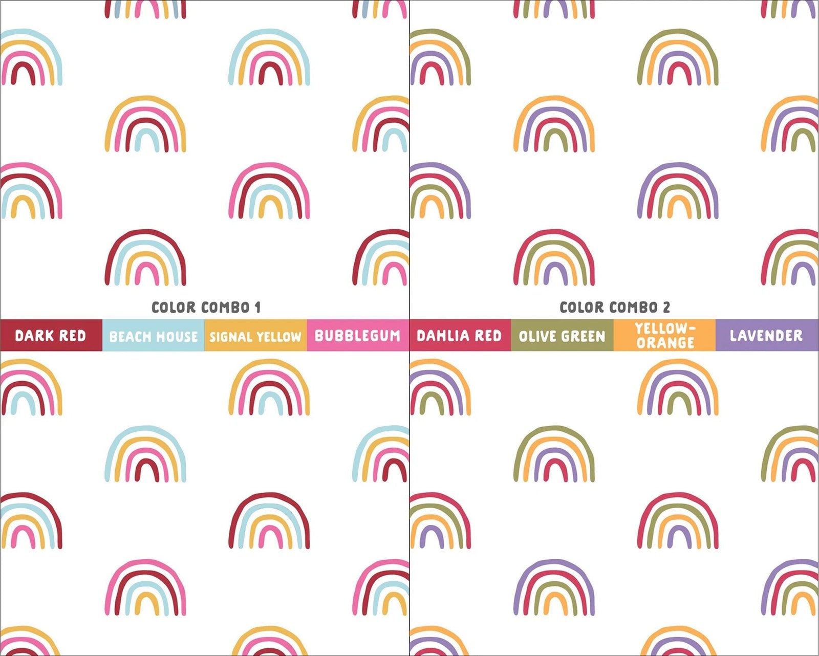 Rainbow Rhapsody Wall Decals