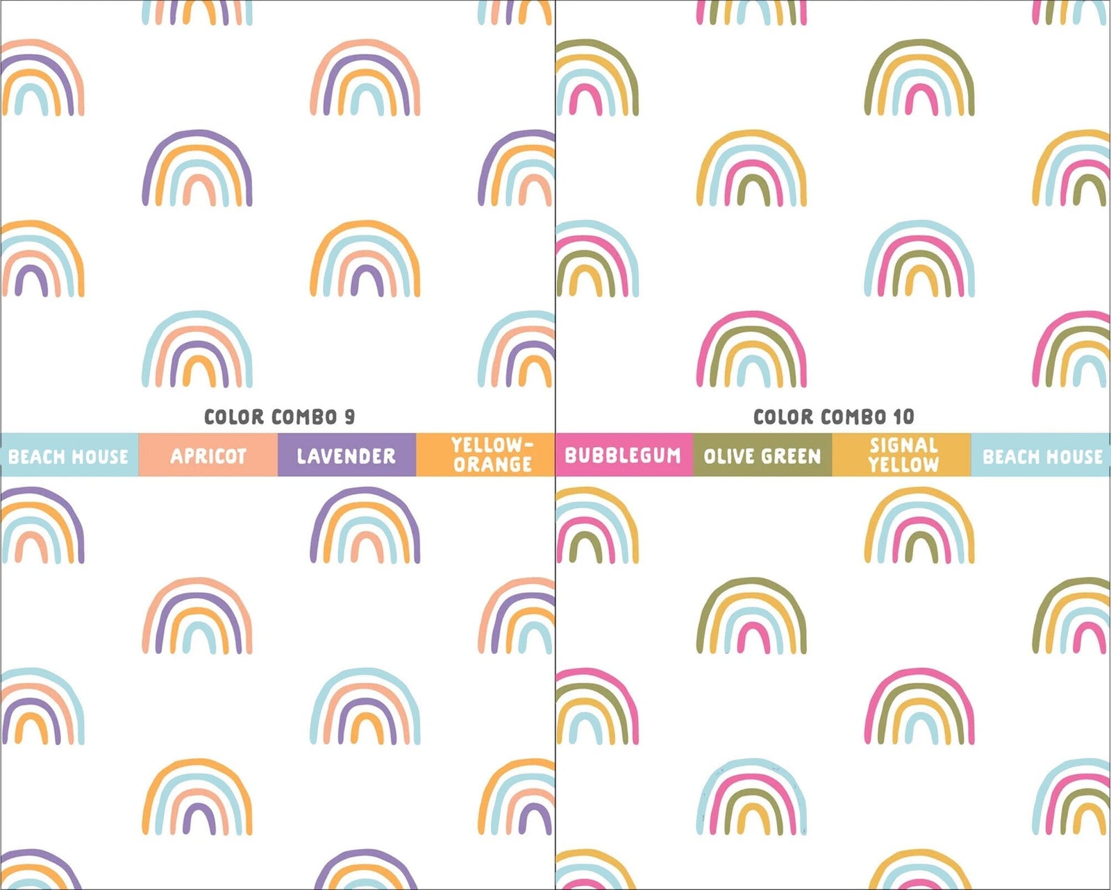 Rainbow Rhapsody Wall Decals