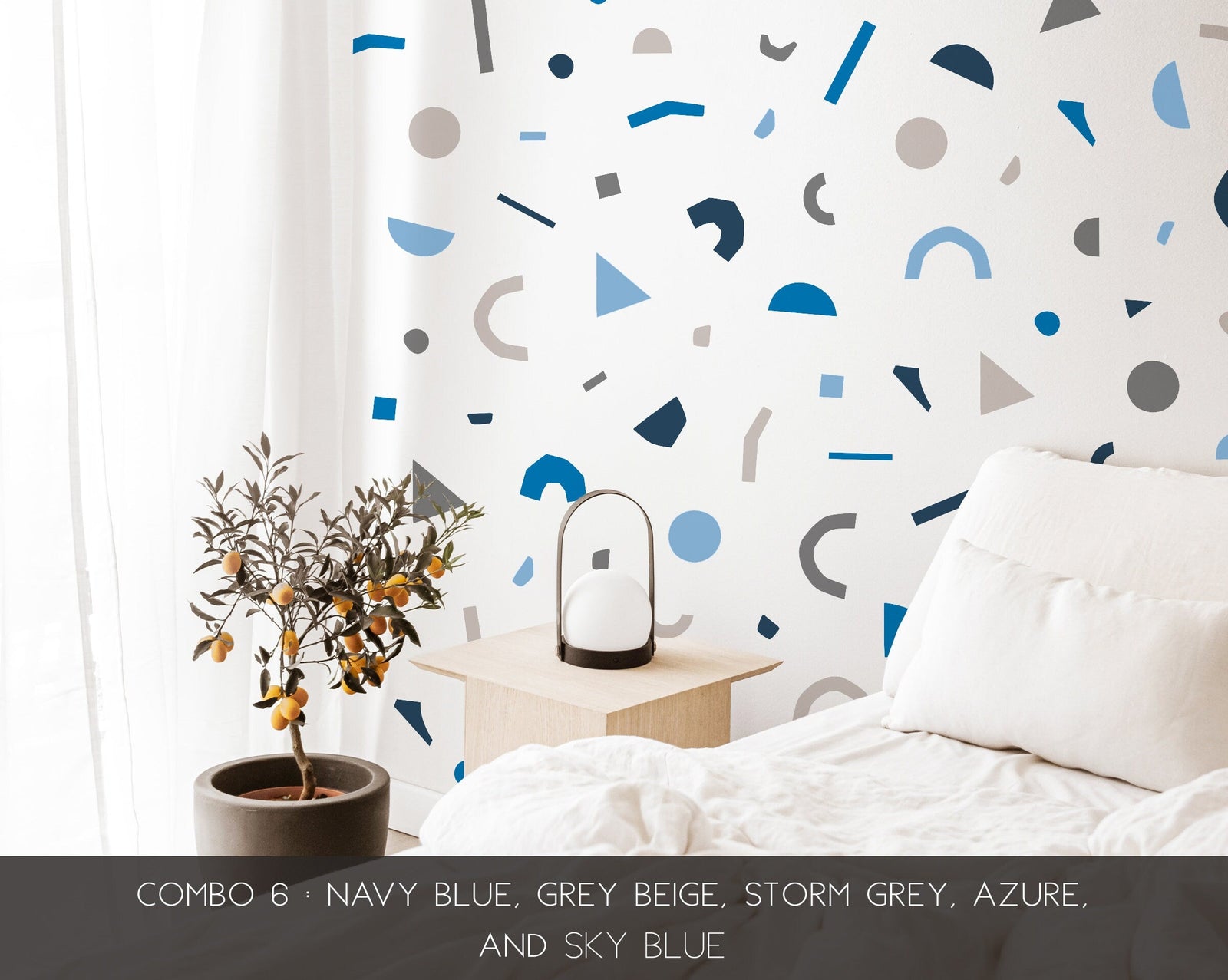 Eclectic Terrazzo Wall Decals