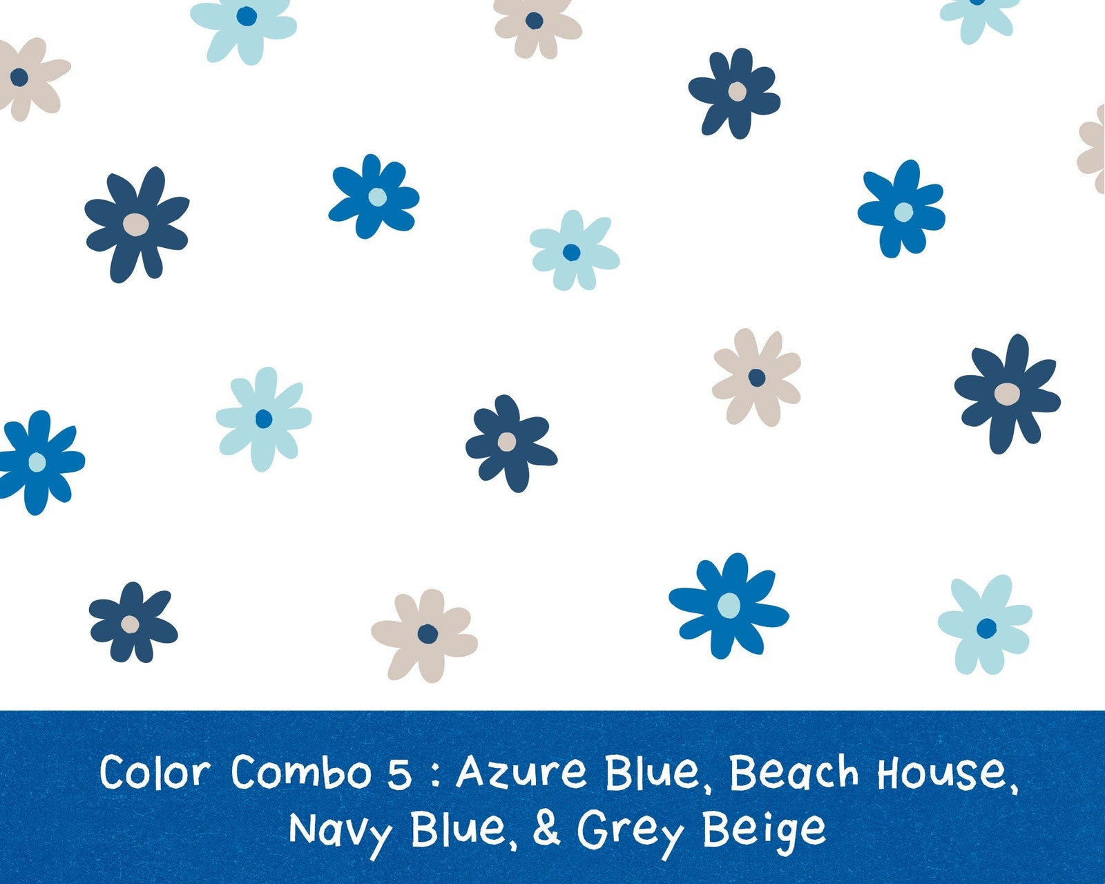 Multi-Color Mini Daisy Wall Decals