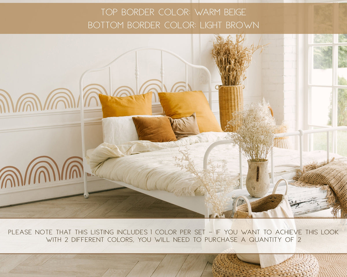 Rainbow Border Wall Decals