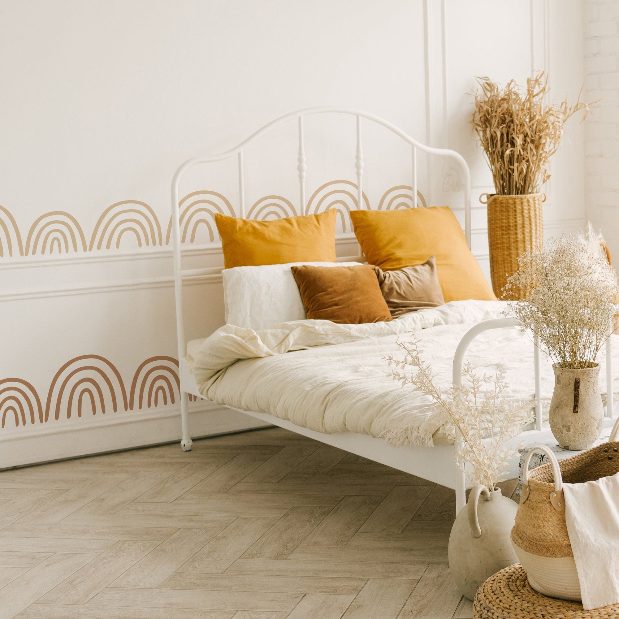 Rainbow Border Wall Decals