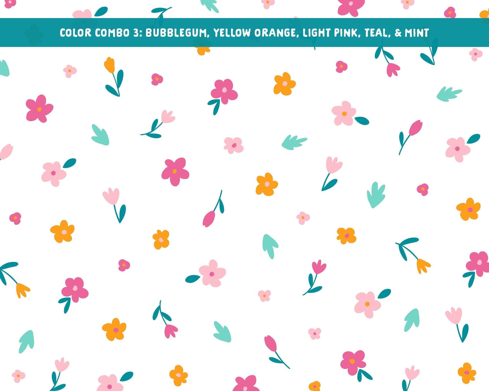 Floral Simplicity Wall Decals
