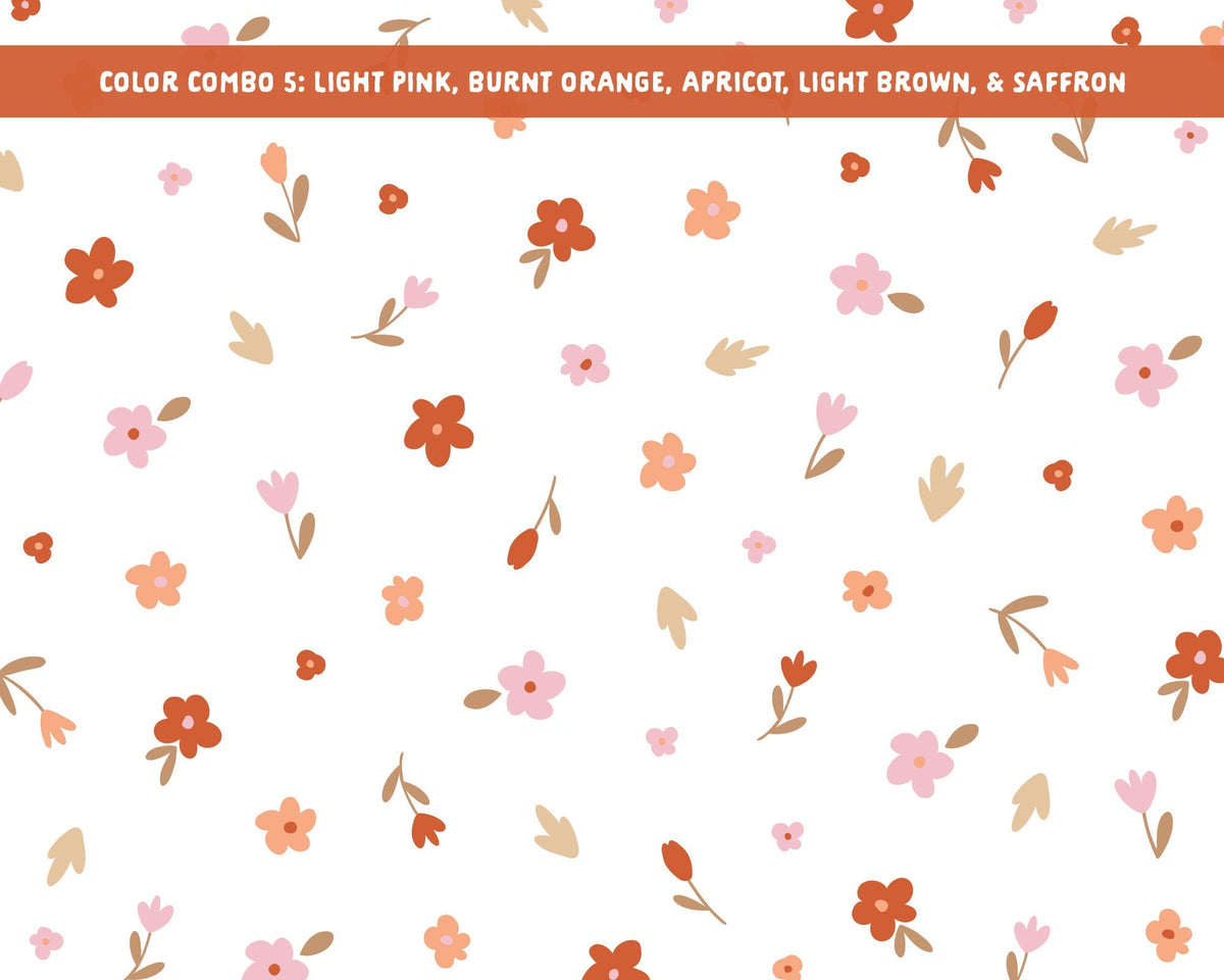 Floral Simplicity Wall Decals