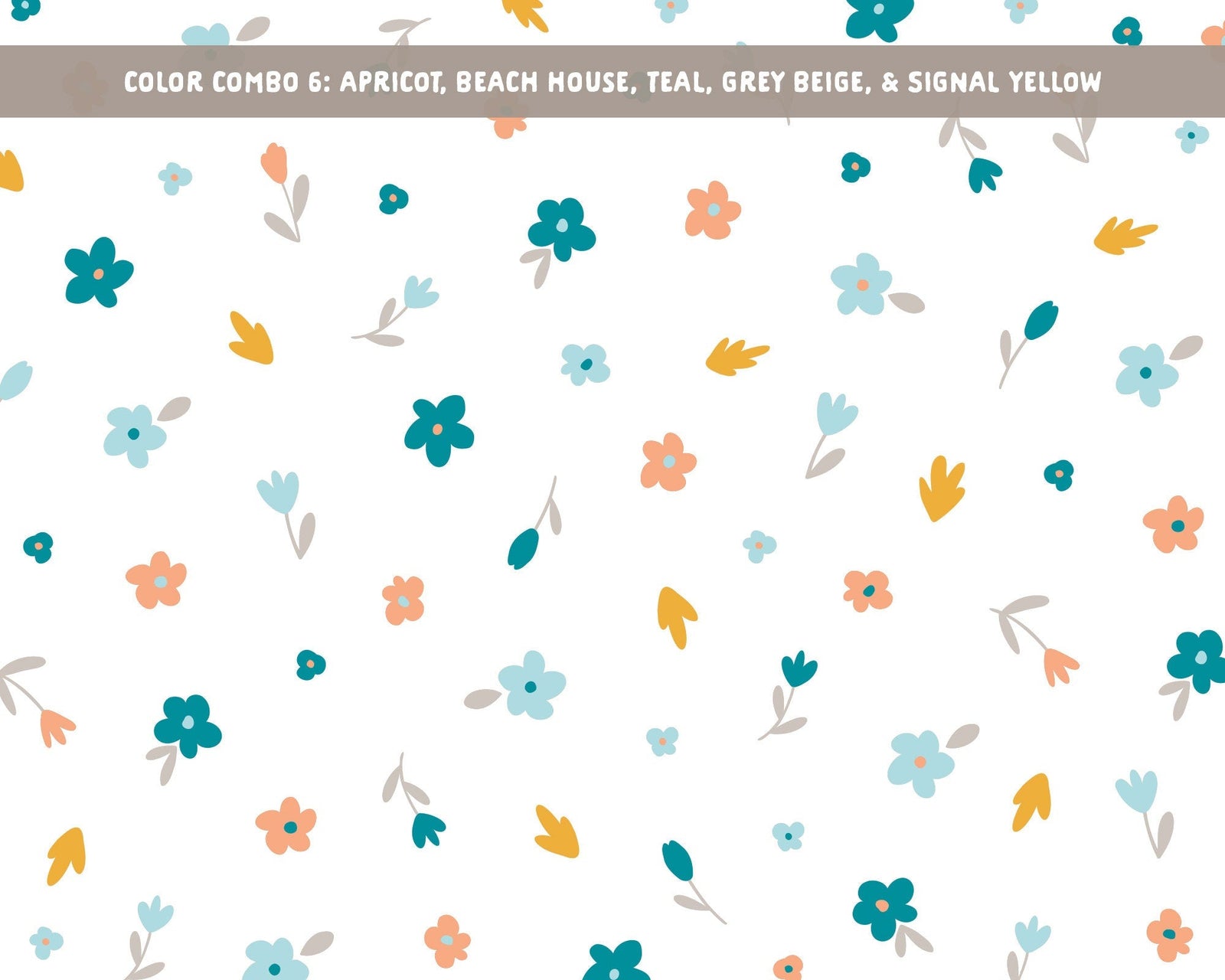 Floral Simplicity Wall Decals