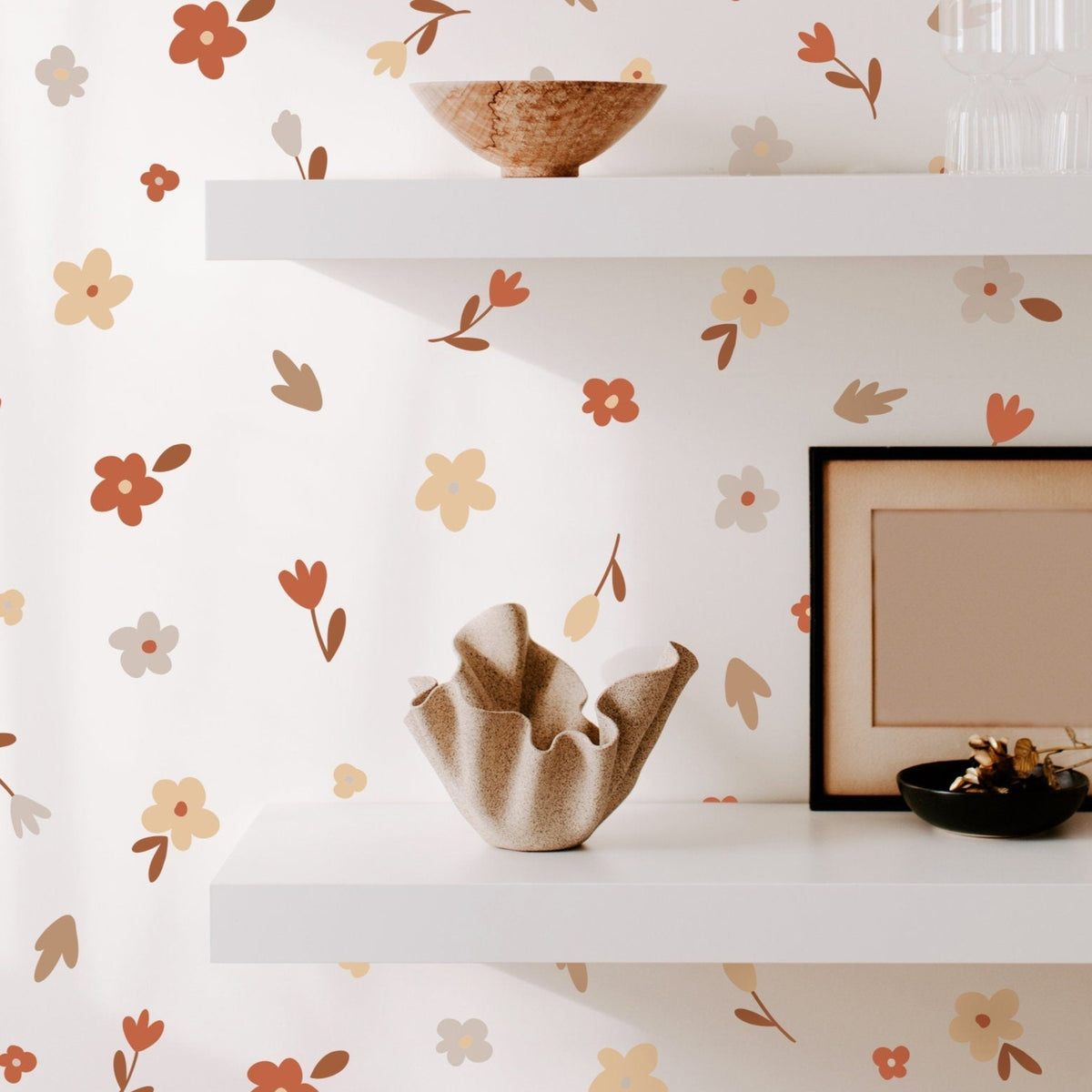 Floral Simplicity Wall Decals