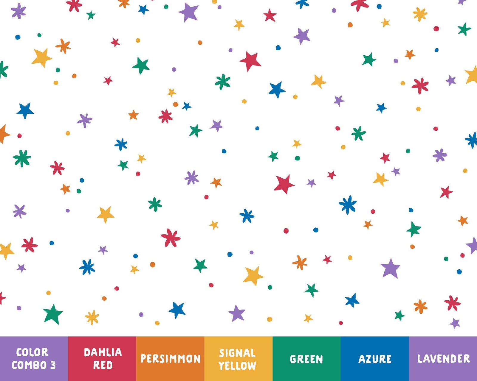 Rainbow Sparkle Wall Decals