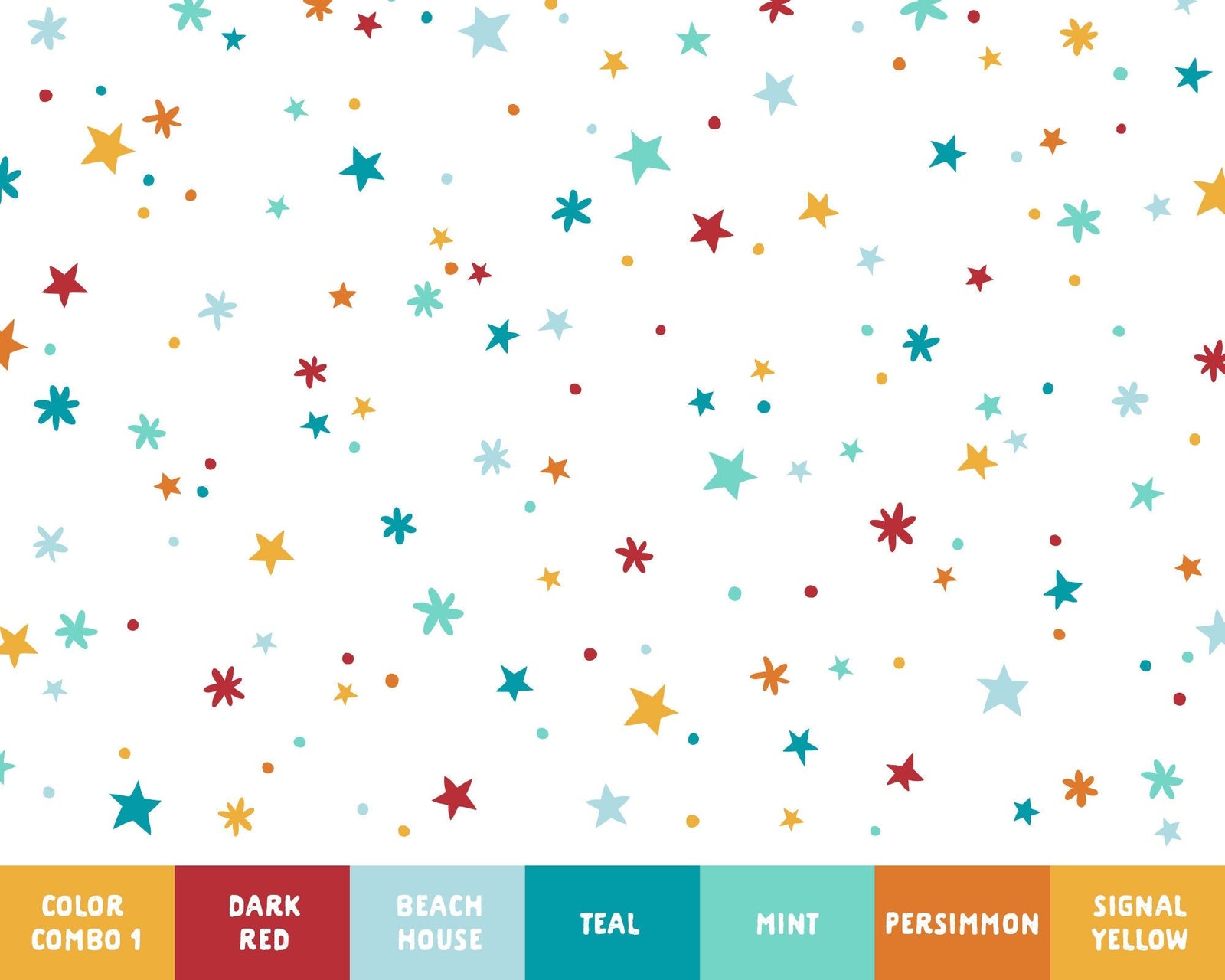 Rainbow Sparkle Wall Decals