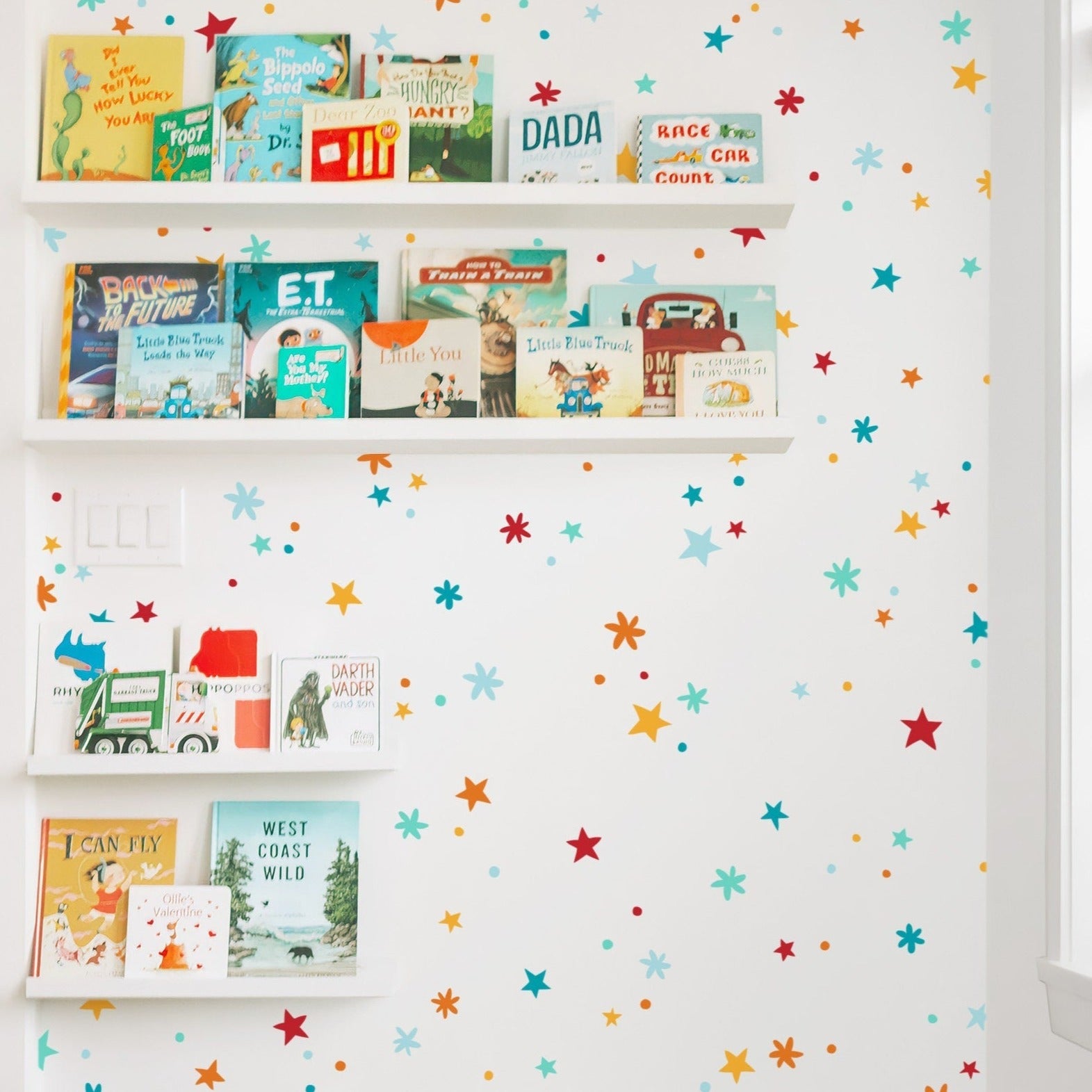 Rainbow Sparkle Wall Decals