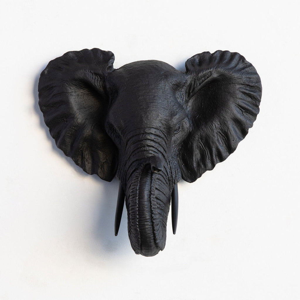 Faux Small Elephant Wall Hanging - Project Nursery