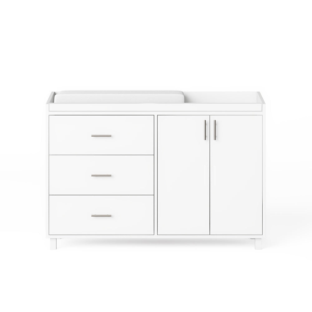 Indi Doublewide Changer - White - Project Nursery