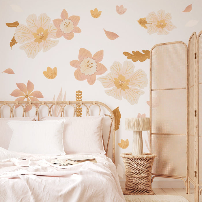 Just Floral You Flower Nature Garden Vinyl Wall Decal For Bedroom Wall –  Wallternatives