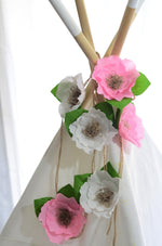 Jute Cord Floral Garland - Project Nursery