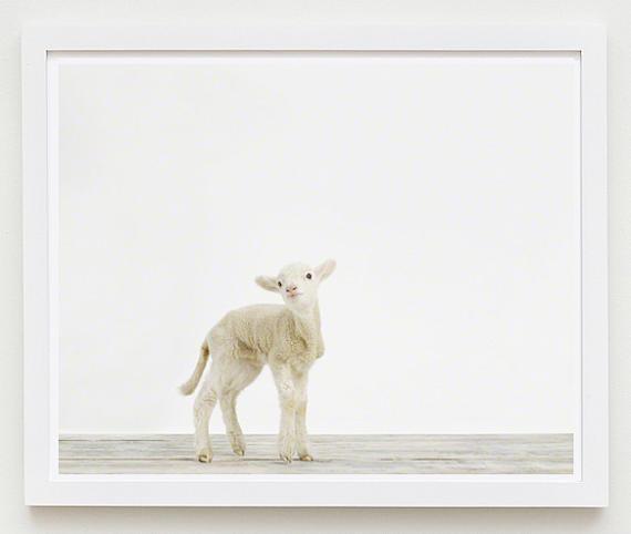 Lamb Print - Project Nursery