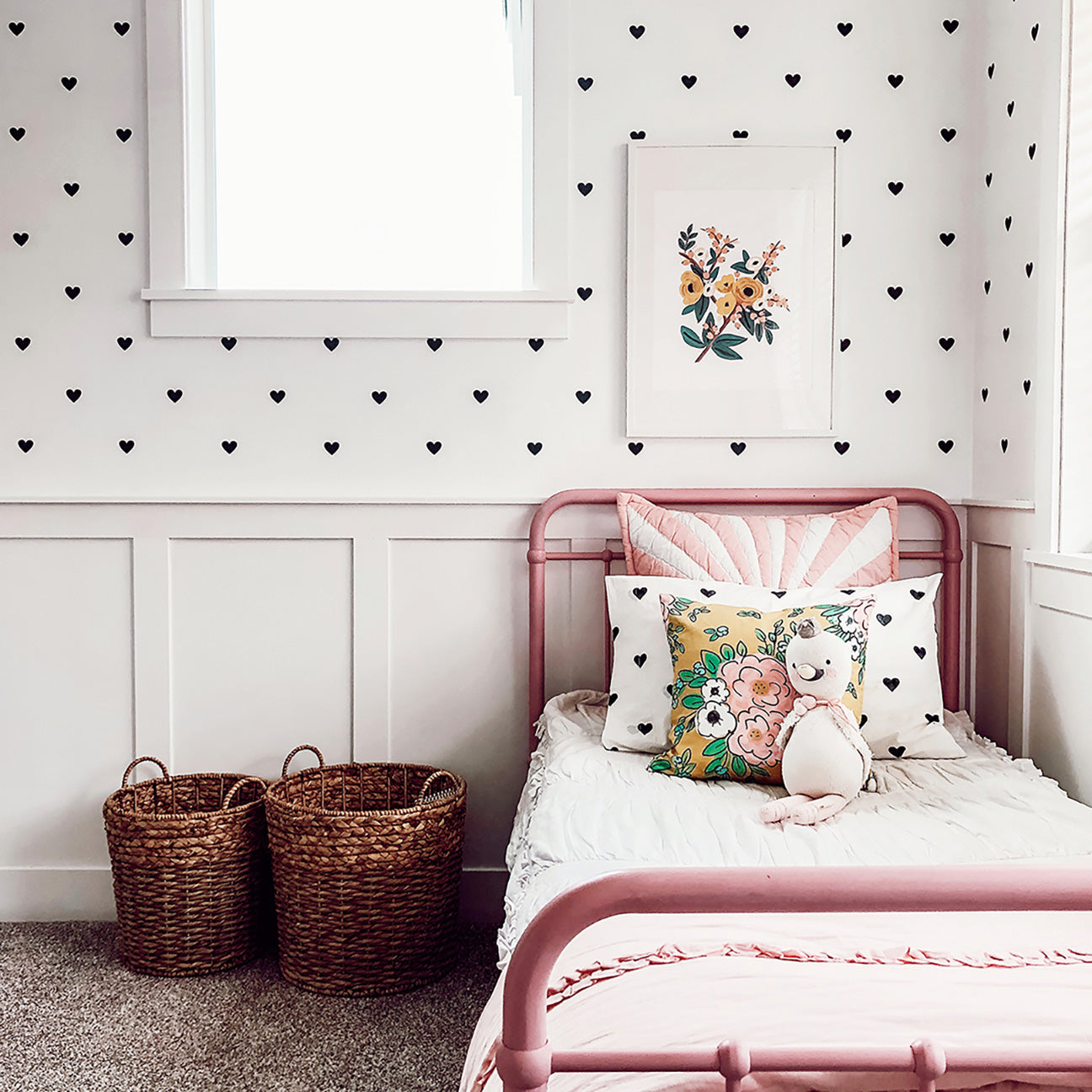 Mini Heart Wall Decals