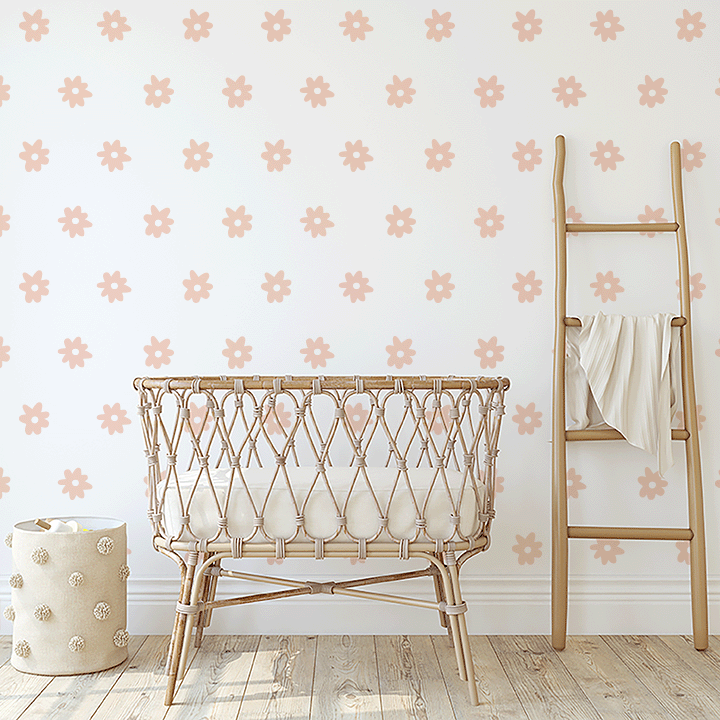 Mini Whimsy Daisy Wall Decals