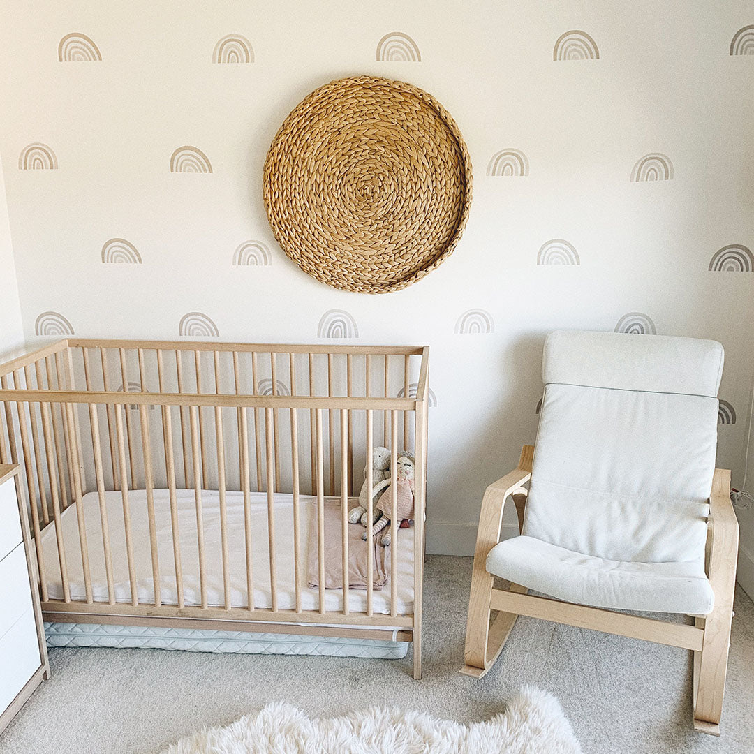 Mini Ombre Rainbow Wall Decals