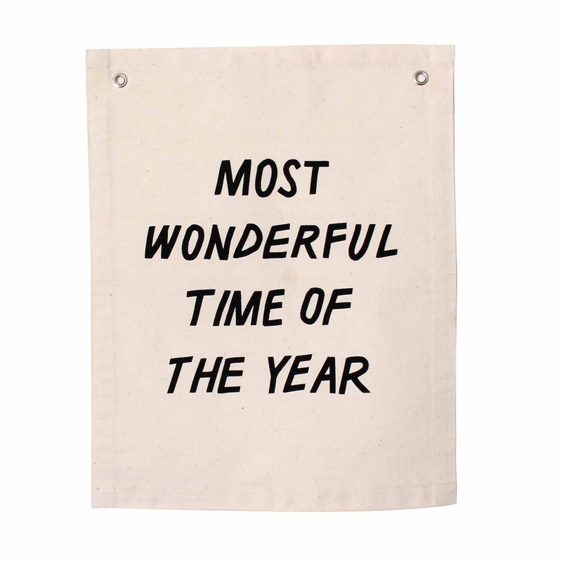 Most Wonderful Time Banner - Project Nursery