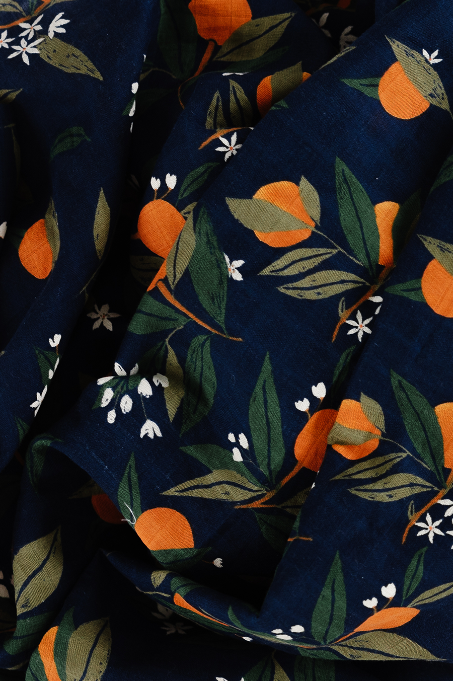 Orange Blossom Swaddle Blanket