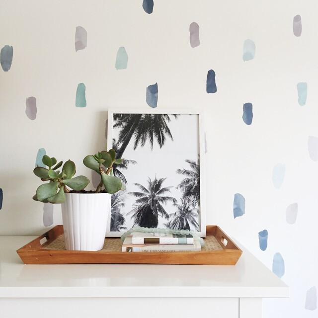 Paint Stroke Wall Decals