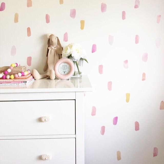 Paint Stroke Wall Decals