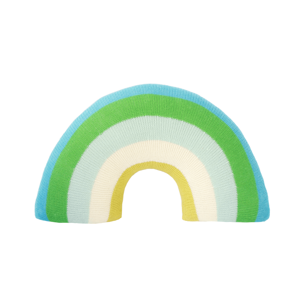 Rainbow Pillow - Blue - Project Nursery