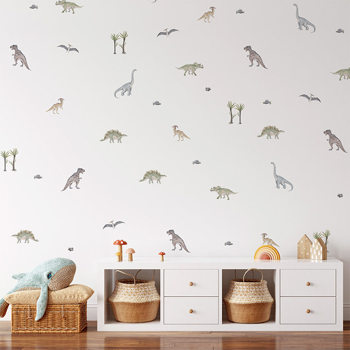 Prehistoric Dinosaur Wall Decals