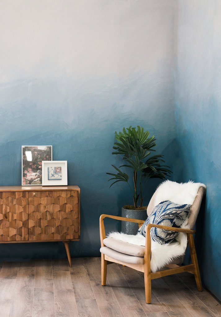Roke Ombre Wallpaper Mural - Project Nursery