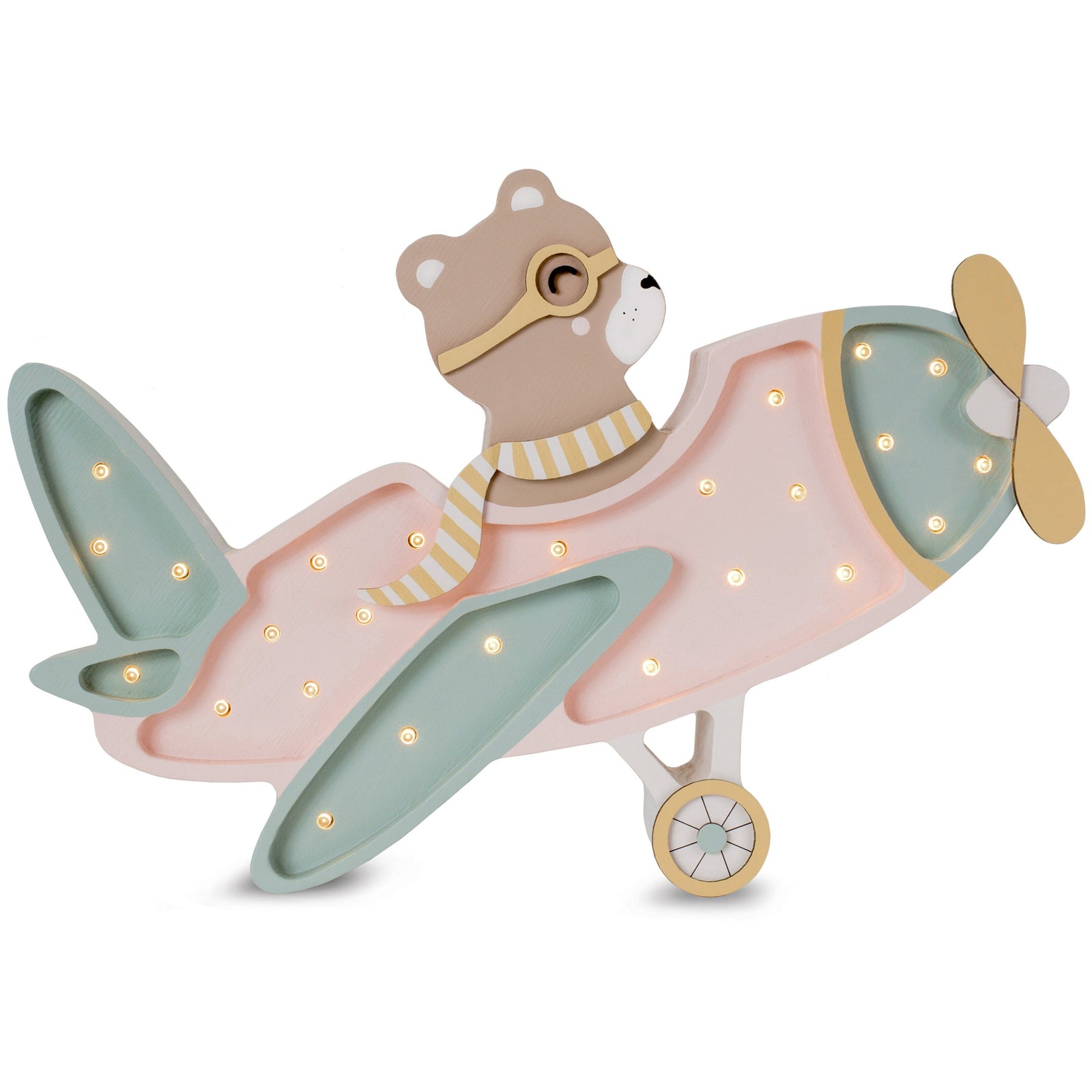 Little Lights Vintage Plane Lamp