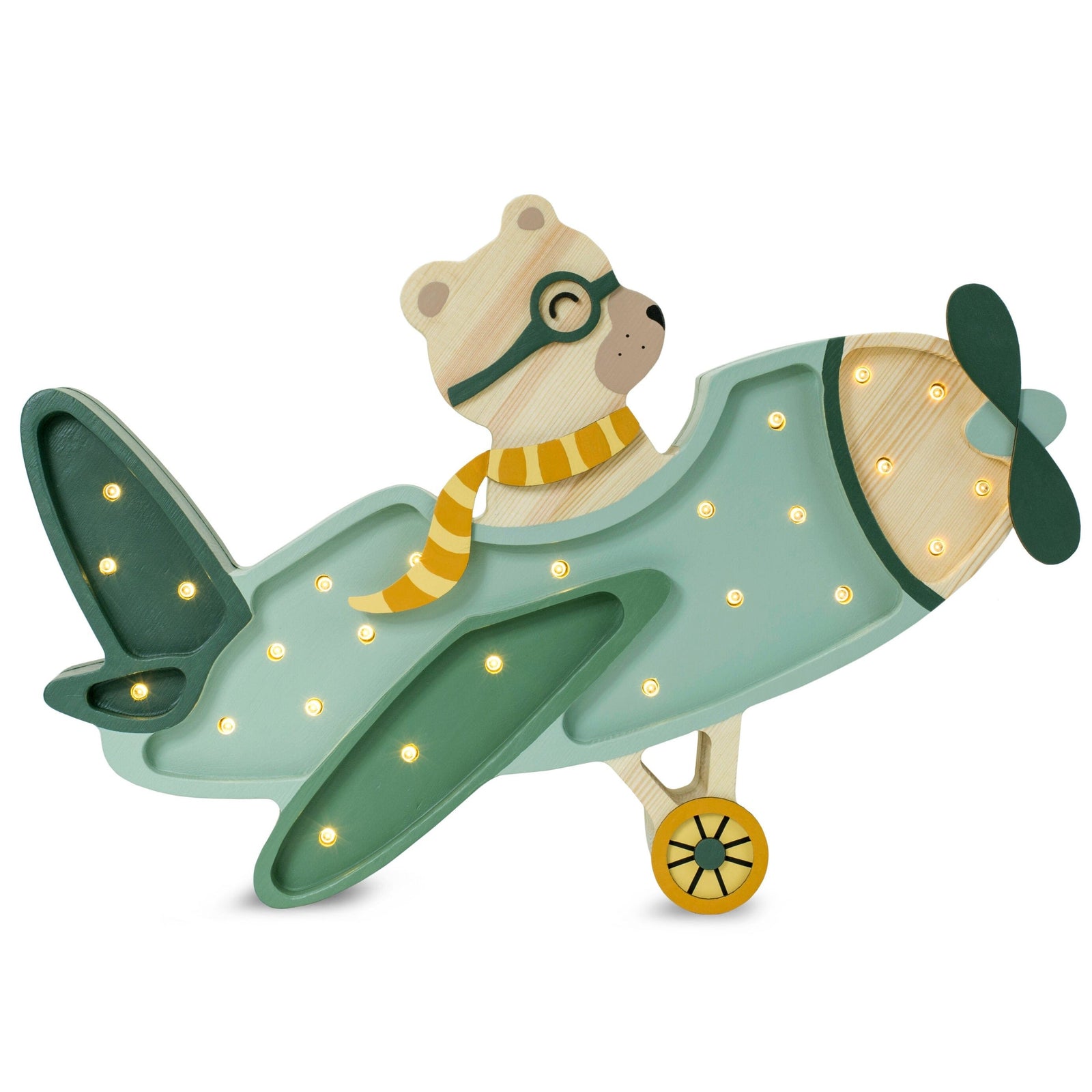 Little Lights Vintage Plane Lamp
