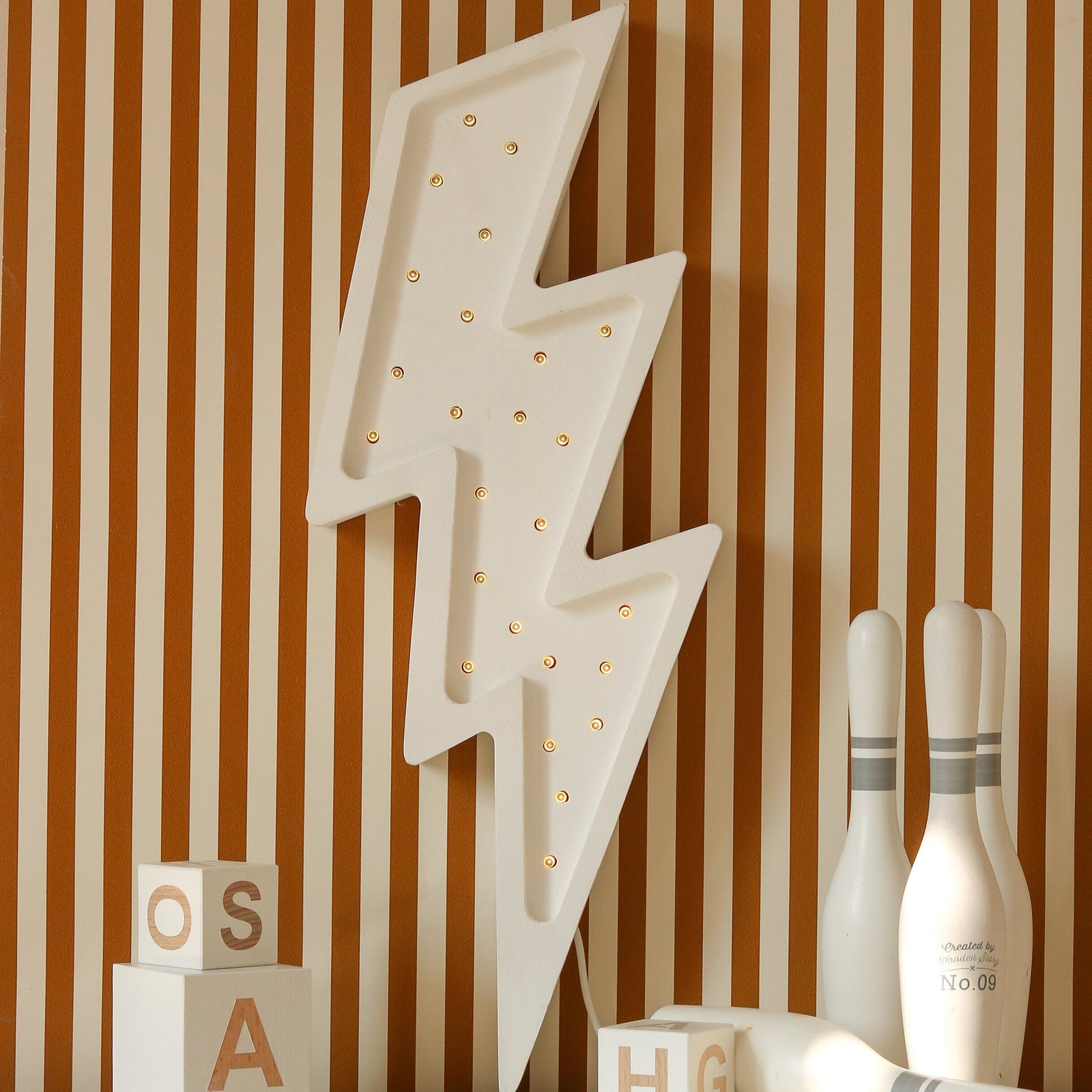 Little Lights Lightning Bolt Lamp