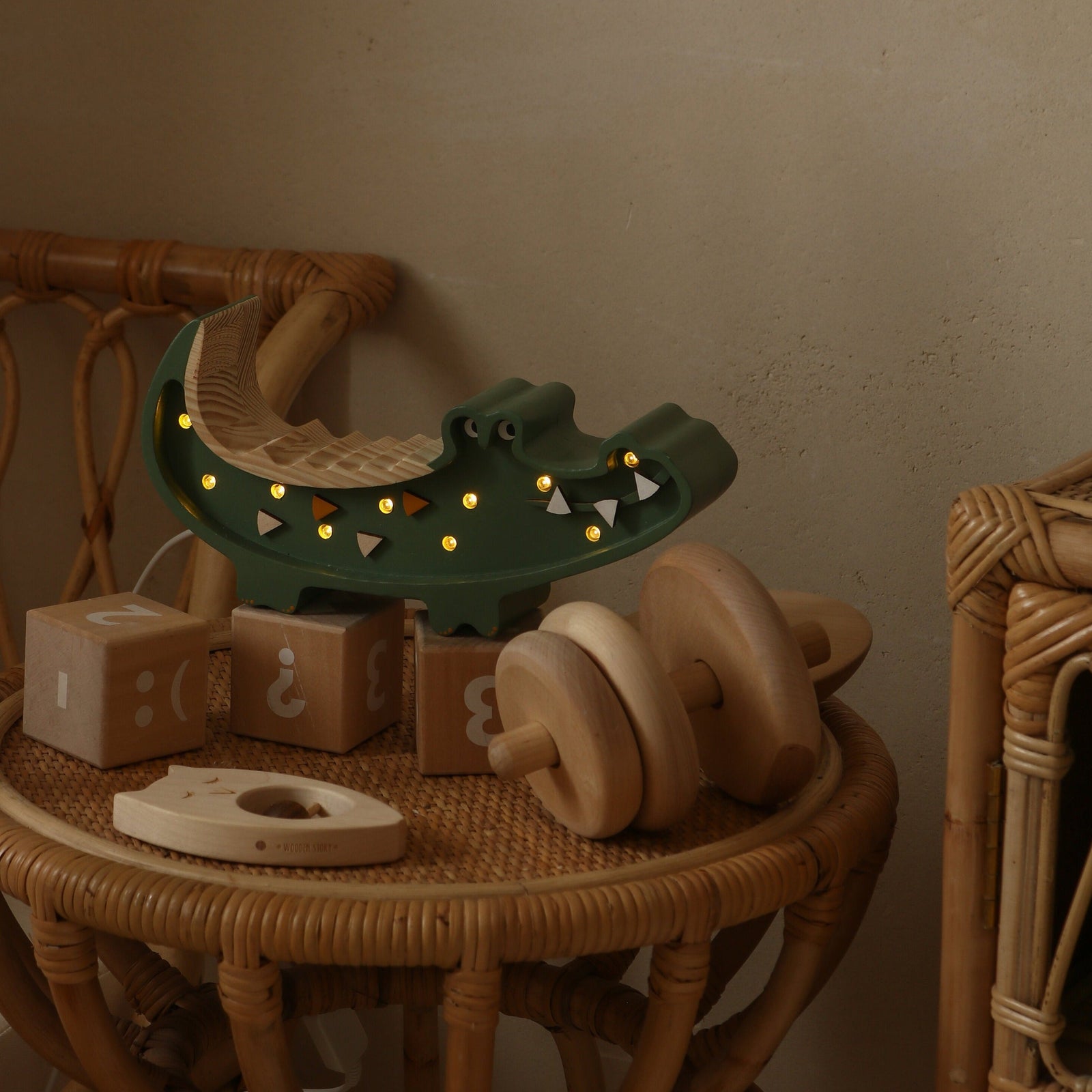 Little Lights Mini Crocodile Lamp