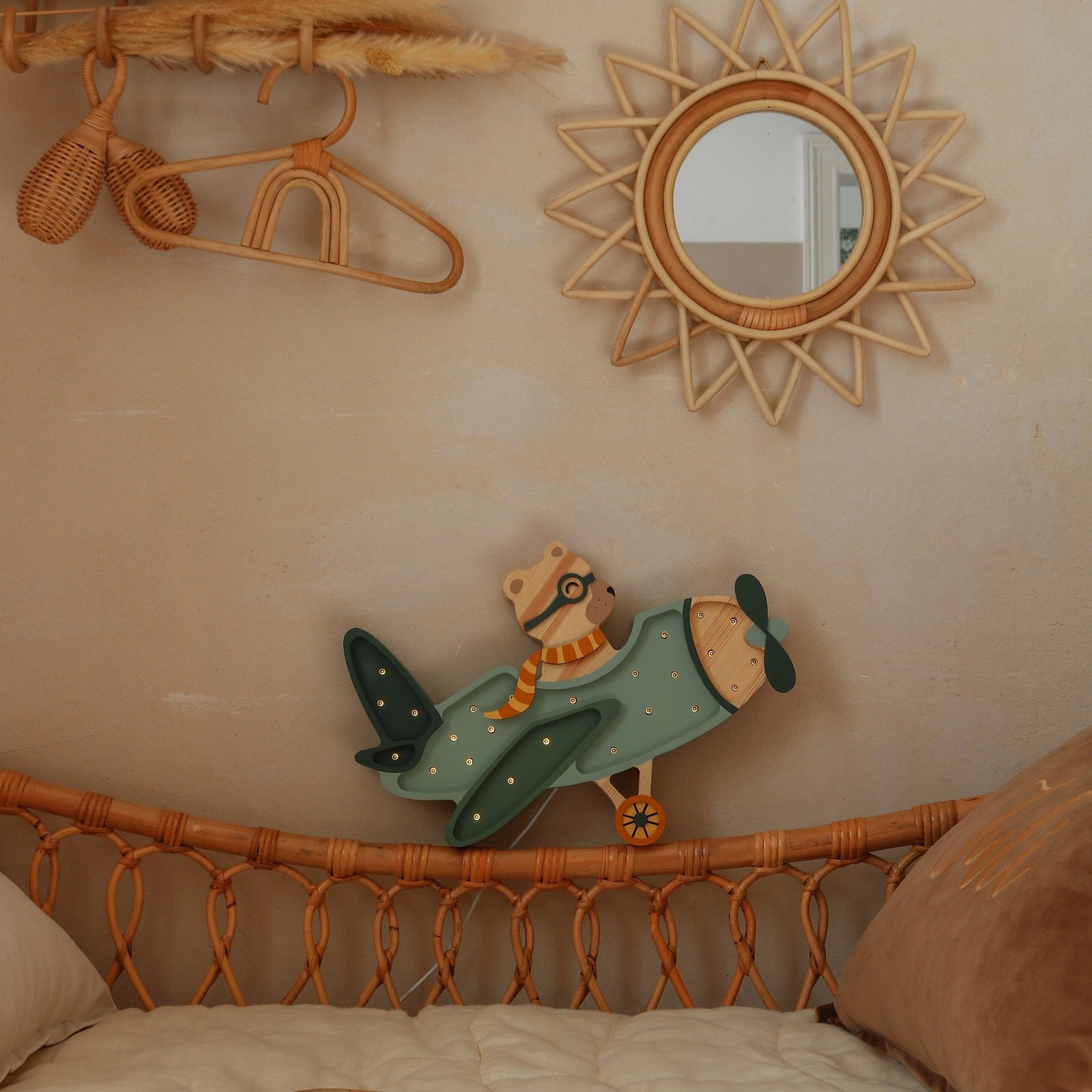 Little Lights Vintage Plane Lamp
