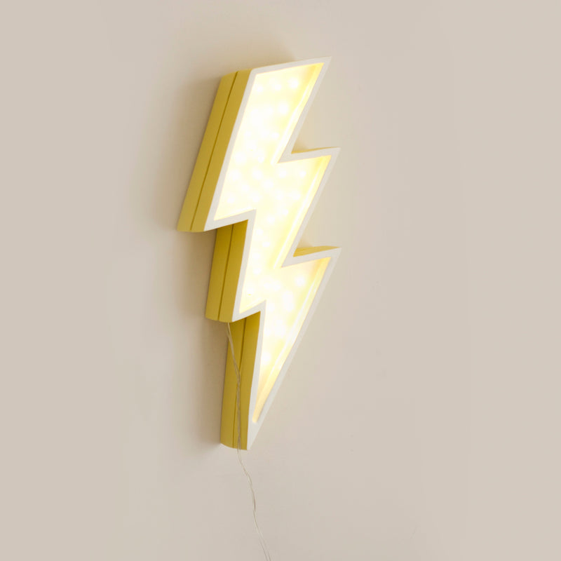 Little Lights Lightning Bolt Lamp
