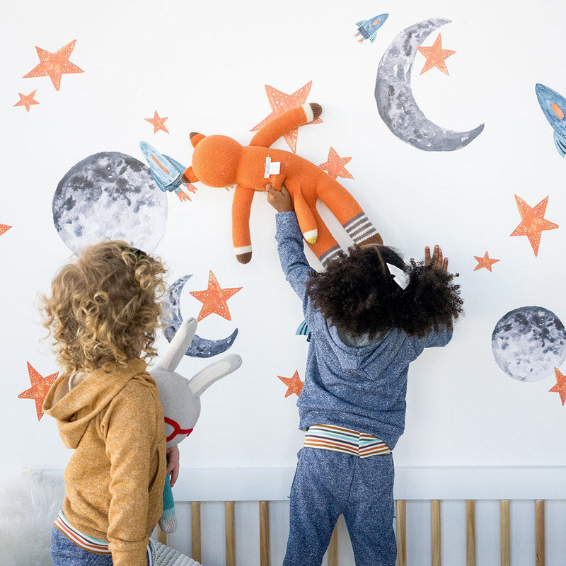 Spaceships Wall Decal Set