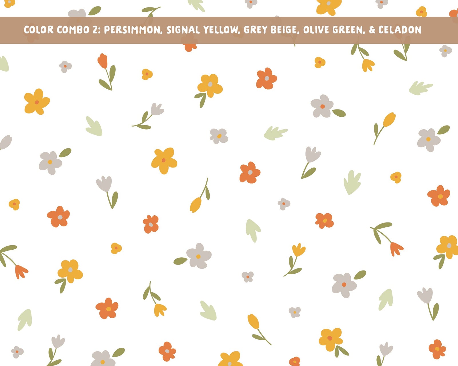 Floral Simplicity Wall Decals