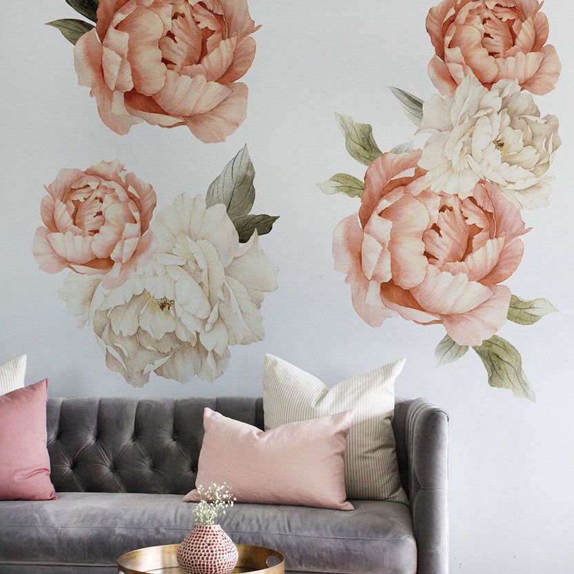 Summer Daze Peony Wall Decals by Urbanwalls – Project Nursery