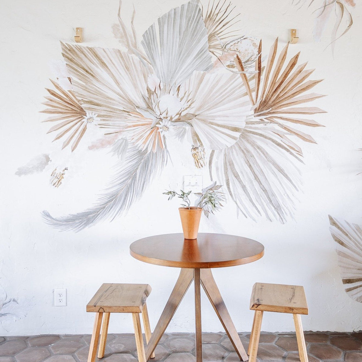 Thistle + Palm Wall Decals