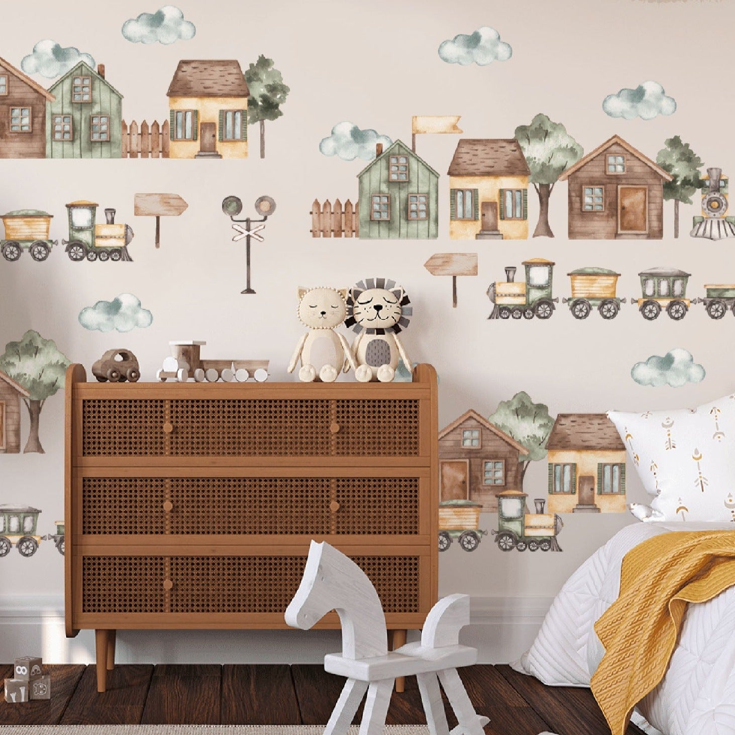 Train Wall Decals
